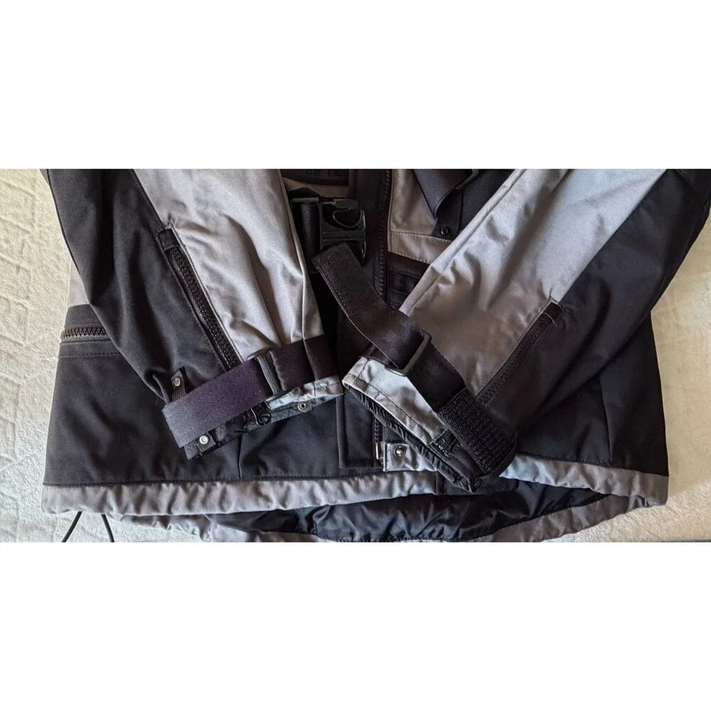 The North Face Steep Tech Scot Schmidt Jacket Men's M Black Red Gray Ski Vintage